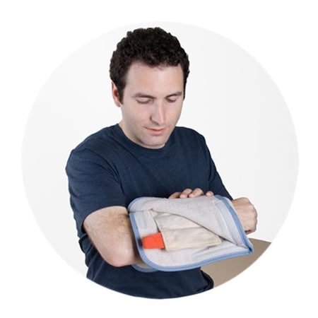 Fabrication Enterprises Fabrication Enterprises 11-1363 Relief Pak Hotspot Moist Heat Pack Cover; Half Size - 12 x 15 in. 11-1363